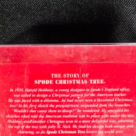 5 Inch Celebrate Spode Christmas Tree Dish New - Picture 4 of 8